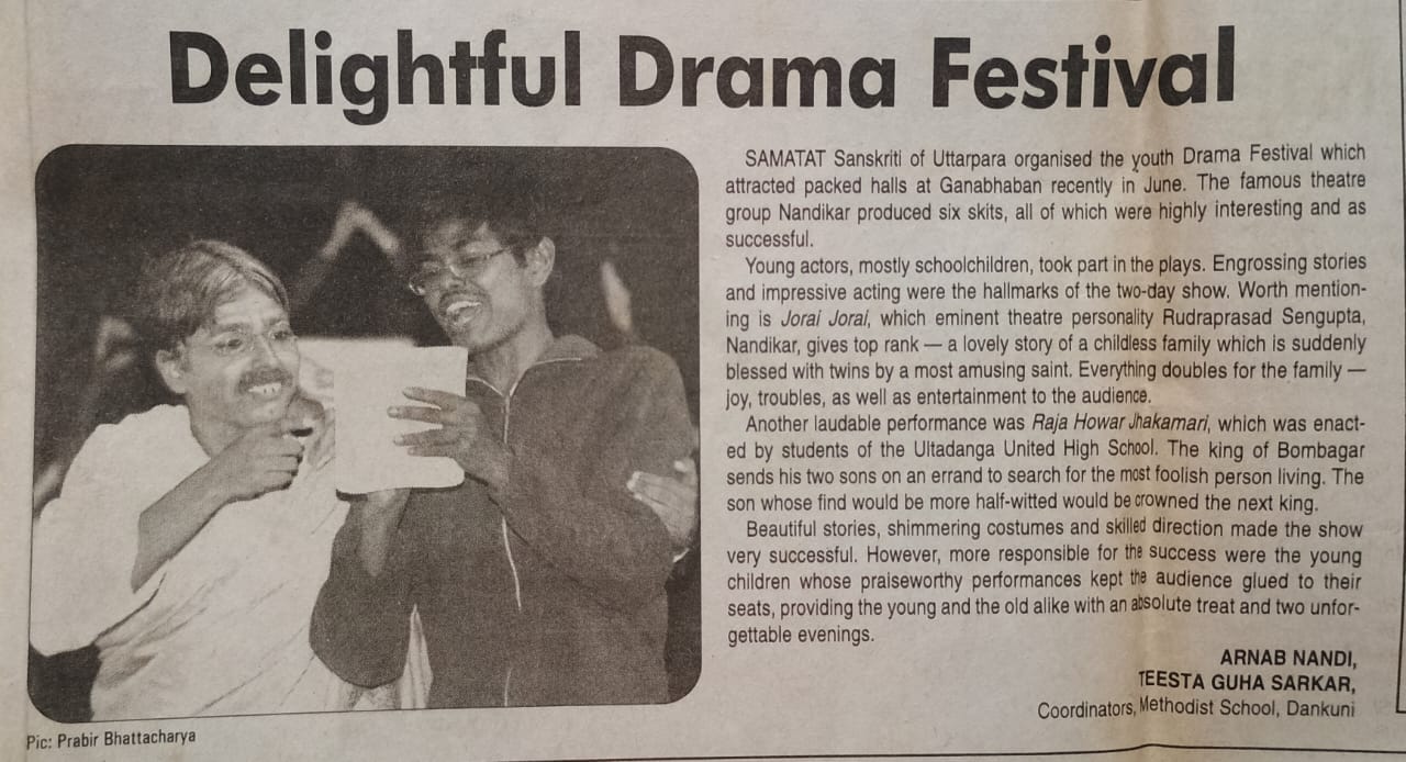 Delightful drama festival