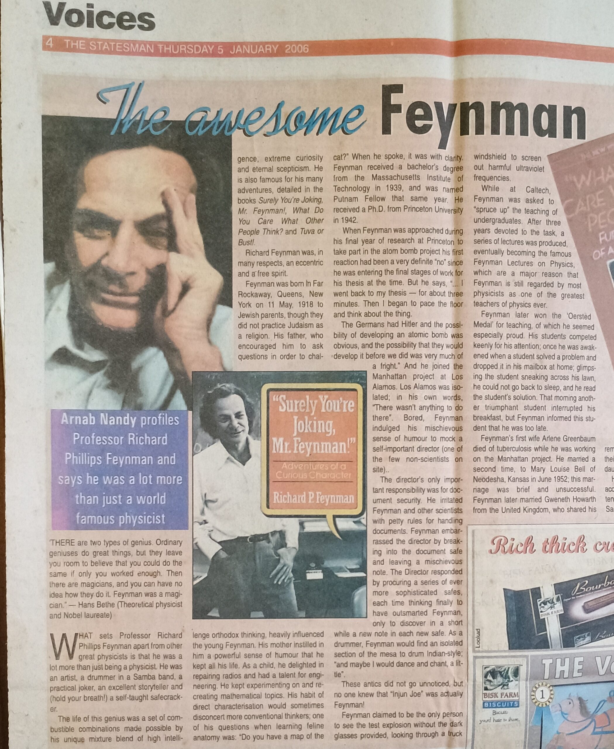 The awesome Feynman