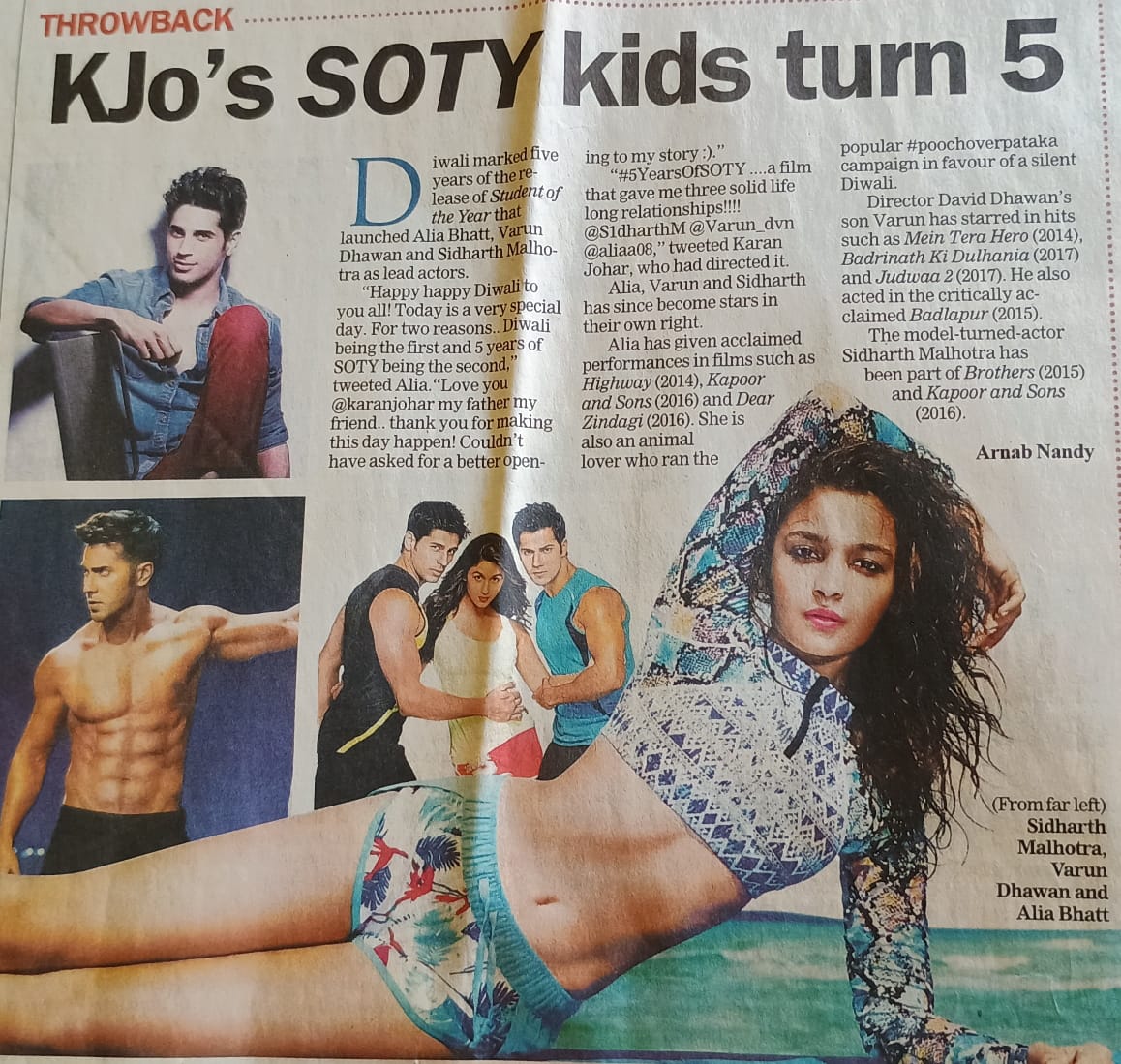 KJo’s SOTY kids turn 5