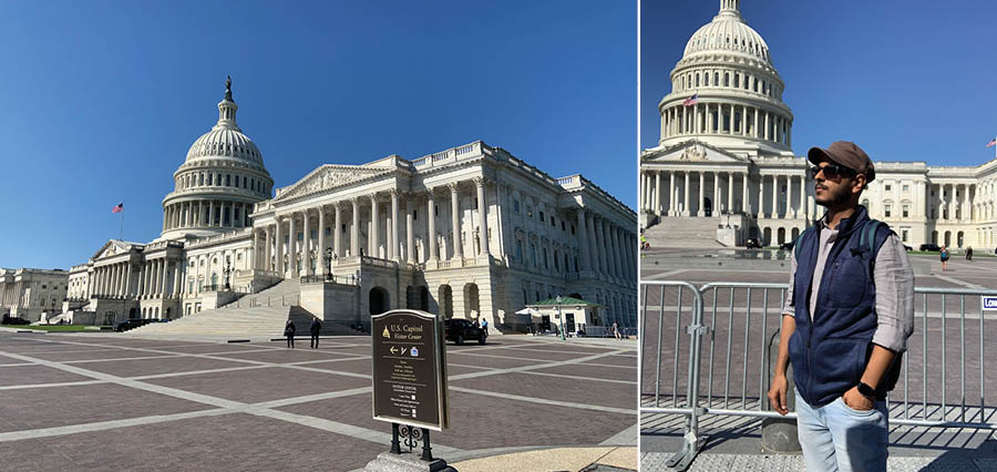 In pictures: Washington DC gives Kolkata boy a ‘touristy’ high